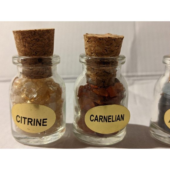 Seven Chakras Stone Chips Chakra Set of 7 Boxed pe - Picture 5 of 7